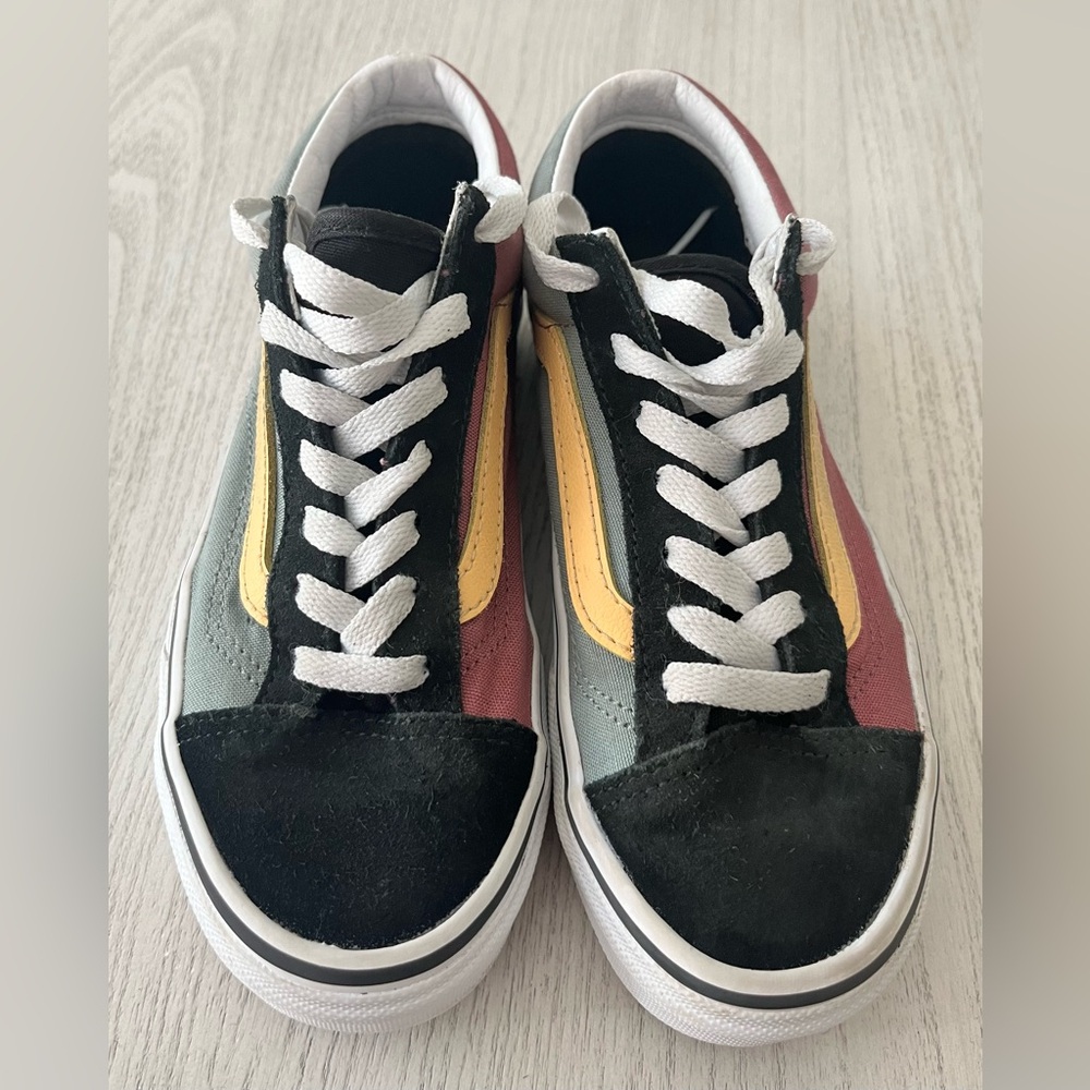 Vans New Style 36 Color Block Men Size 4.0 Skate Shoes Drizzle/Multi (Women 5.5)
